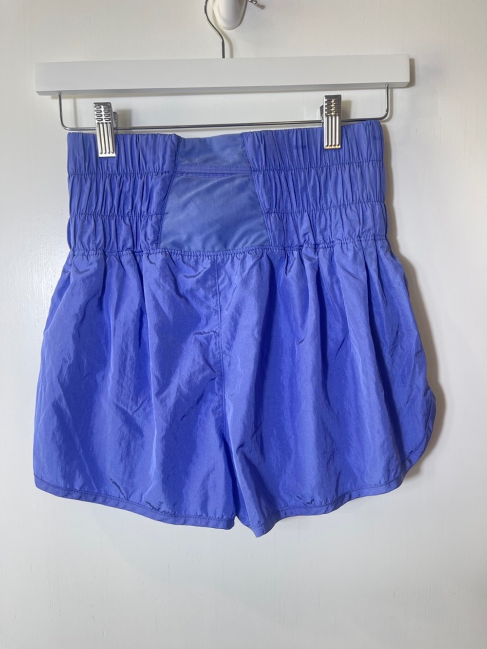Free People FP Movement The Way Home Shorts in Blue Size Small High Rise Lined - Picture 5 of 7